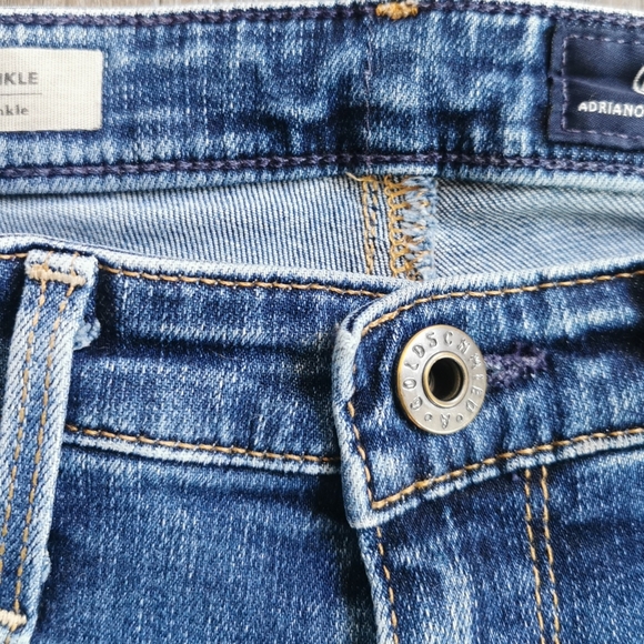 25R AG ADRIANO GOLDSCHMIED ANKLE JEANS EUC - Picture 3 of 7